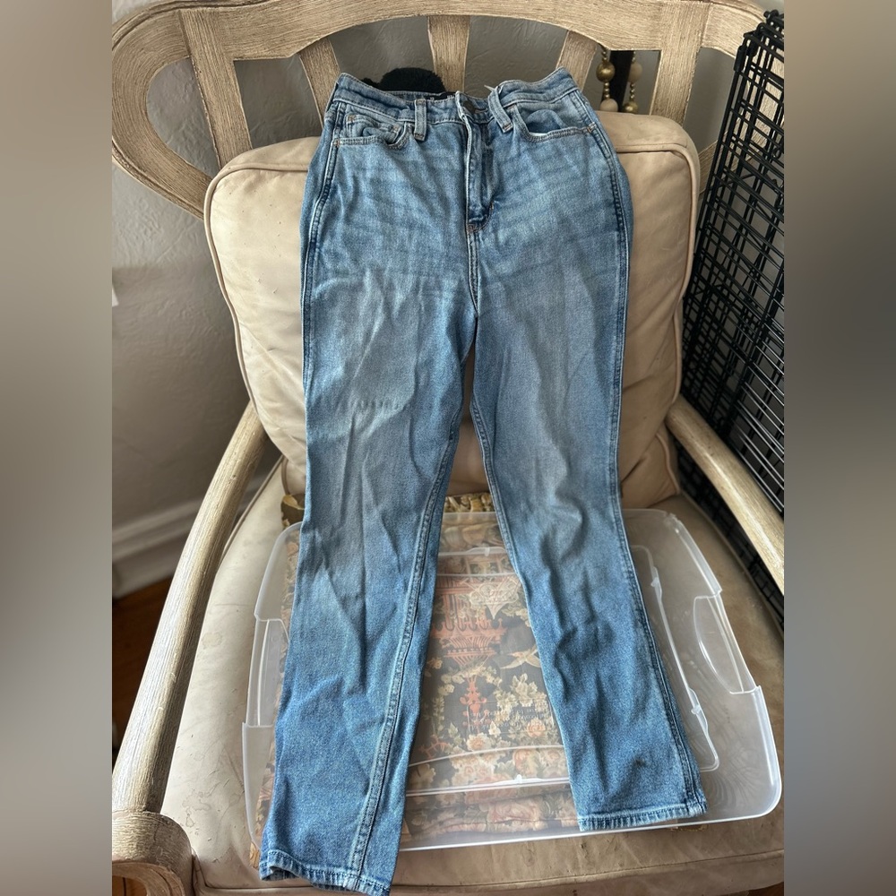 High rise mom jeans